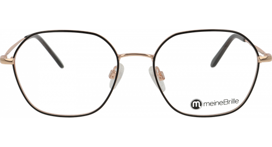 meineBrille 04-30000-01 Schwarz/ Kupfergold - Ansicht 3