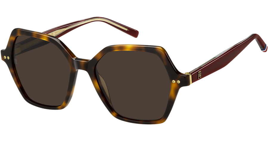 Tommy Hilfiger Sonnenbrille Damen Tommy Hilfiger TH 2213/S 52 05L Ansicht 1
