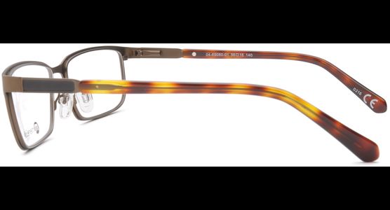 meineBrille 04-69080-01, Bronce/Braun seite - Ansicht 5