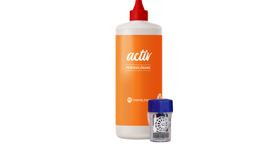 meineLinse activ Peroxidlösung Einzelflasche - Ansicht 3