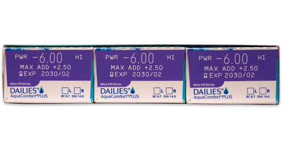 Dailies AquaComfort Plus multifocal 90er - Ansicht 4