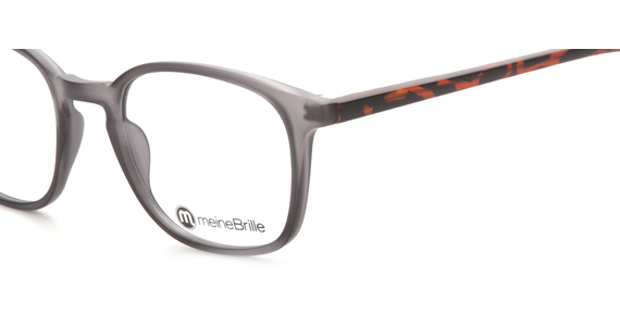 meineBrille 04-96070-02, Grau/Havanna Matt nah - Ansicht 4