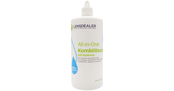 Lensdealer All-in-One Kombilösung Einzelflasche - Ansicht 2