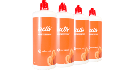 meineLinse activ Peroxidlösung 4x360ml - Ansicht 4