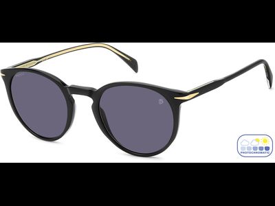 David Beckham Sonnenbrille Herren David Beckham DB 1139/S 51 Schwarz Ansicht 4