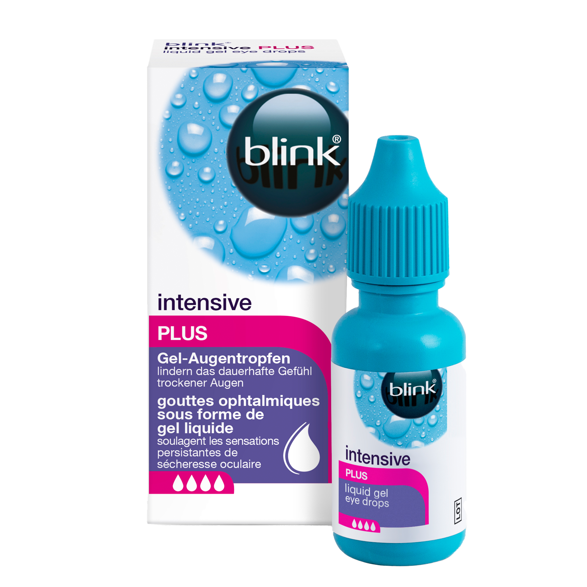 Blink Intensive Tears Plus 10 ml Gelaugentropfen