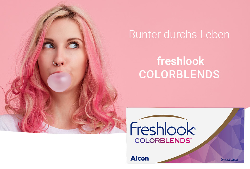 Freshlook Colorblends - Welche Farbe passt zu Ihrem Style?