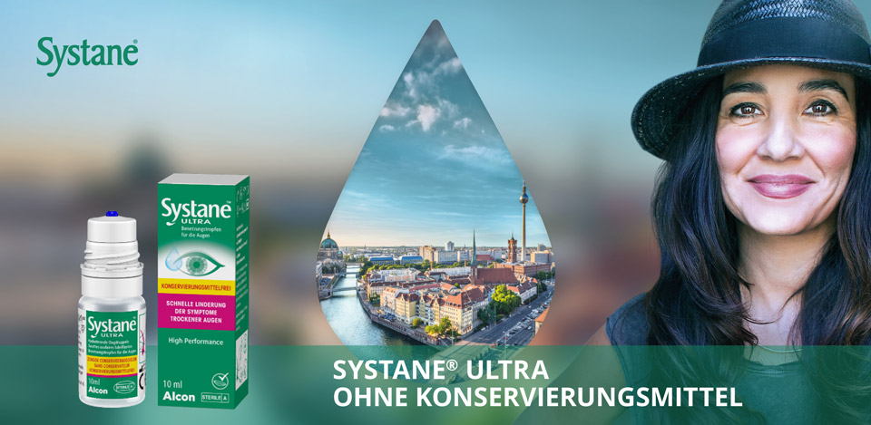 Systane ULTRA - pflegt trockene Augen