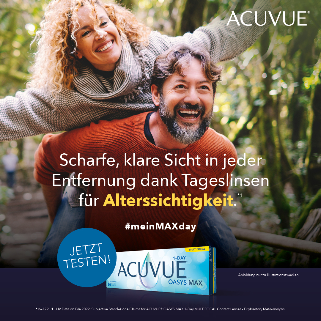 Acuvue oasys Max 1-Day Tageslinsen