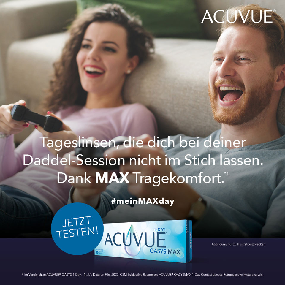 Acuvue oasys Max 1-Day Tageslinsen