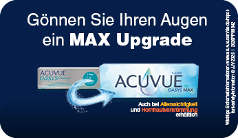 Testen Sie die Acuvue Oasys Max