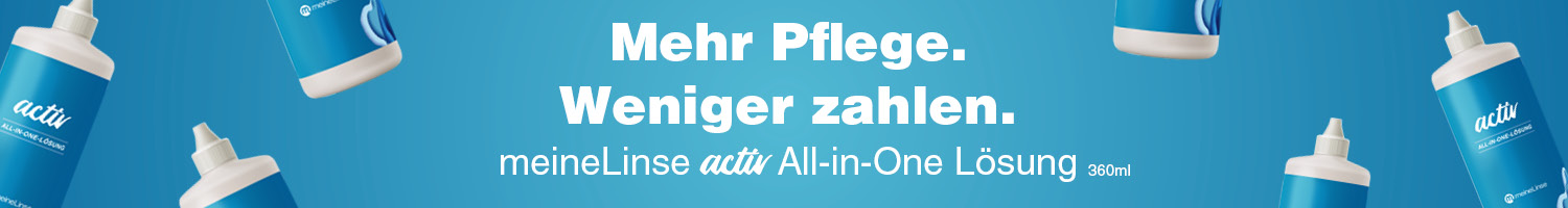 Mehr Inhalt, weniger zahlen mit der meineLinse activ All-in-One Lösung