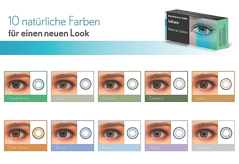 Soflens Natural Farbauswahl