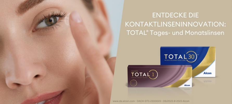 Alcon präsentiert seine Total Kontaktlinsenfamilie