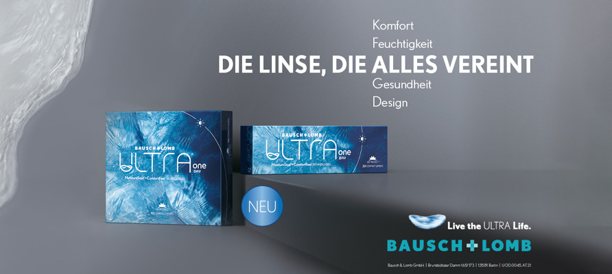 Bausch+Lomb Ultra, die Linse, die alles vereint