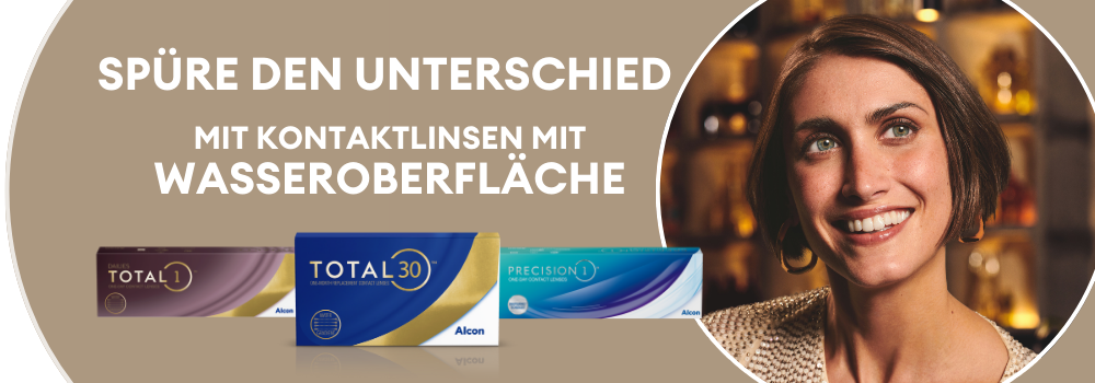 Spüre den Unterschied mit Kontaktlinsen mit Wasseroberfläche - Alcon Kontaktlinsen
