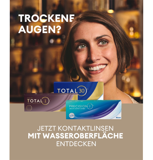 Spüre den Unterschied mit Kontaktlinsen mit Wasseroberfläche - Alcon Kontaktlinsen