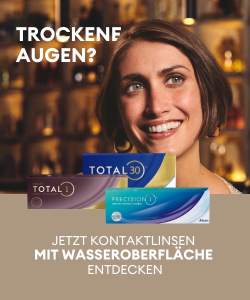 Spüre den Unterschied mit Kontaktlinsen mit Wasseroberfläche - Alcon Kontaktlinsen