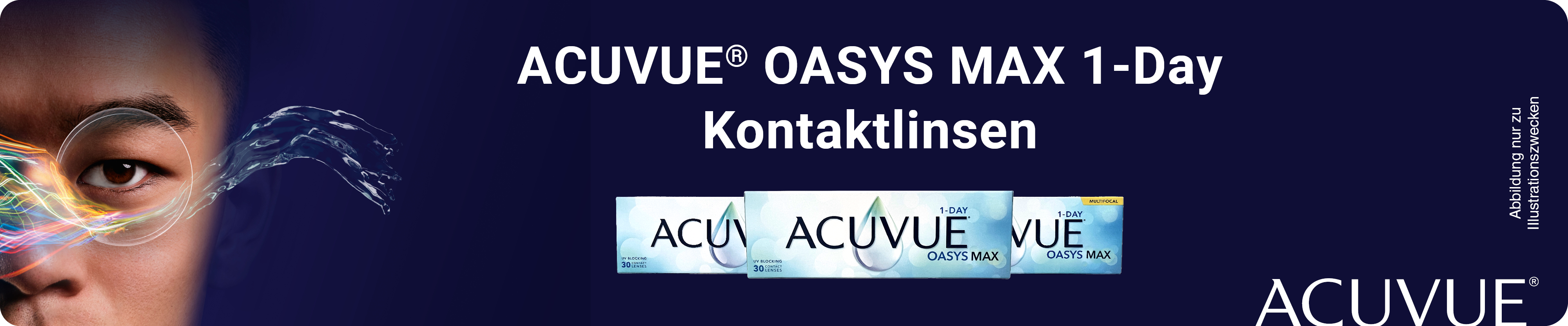 Acuvue Oasys Max 1-Day Kontaktlinsen bei meineLinse erleben