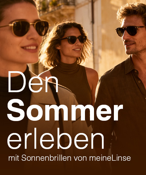 Den Sommer erleben mit Sonnenbrillen von meineLinse