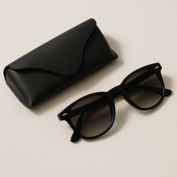 Sonnenbrille mit Brillenetui