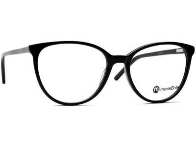 meineBrille 04-06000-01, Schwarz rechts - Ansicht 4