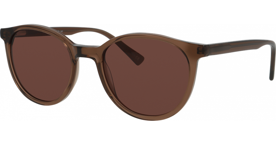 meineBrille Sonnenbrille Unisex meineBrille 14-36050-02 Moccabraun glänzend Ansicht 1