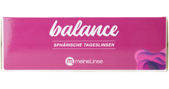 meineLinse balance sphärische Tageslinsen 30er