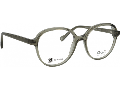 FRAIMS Brille Unisex FRAIMS NATURE 03-31130-01 Willow, oliv-grau Transparent Ansicht 4