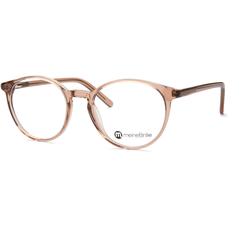 meineBrille 04-12070-02, Nude transparent glänzend Front