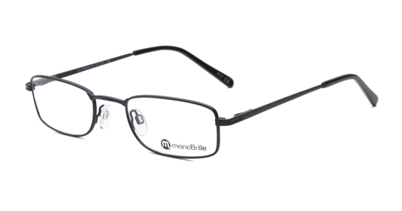 meineBrille 04-79050-02, Dunkel Blau Matt links - Ansicht 3