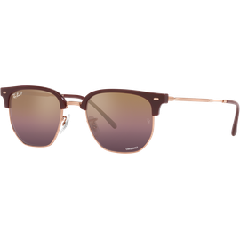 Ray-Ban Sonnenbrille Unisex Ray-Ban New Clubmaster RB4416 Glänzendes Bordeaux auf Rotgold 6654G9