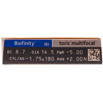 Monatslinsen Torisch Multifokal Biofinity toric multifocal 6er Ansicht 3