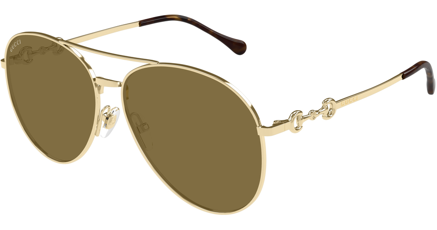 Gucci Sonnenbrille Damen Gucci GG1698S 60 Gold Ansicht 1