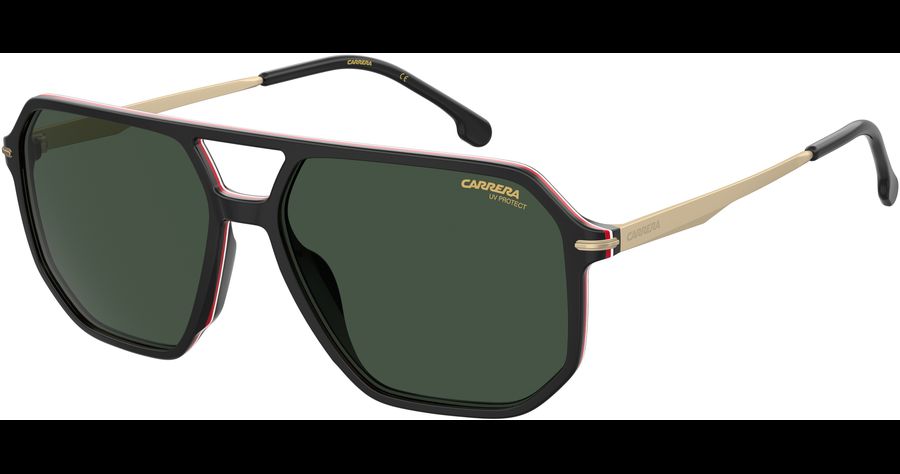 Carrera Sonnenbrille Herren Carrera CARRERA 324/S 59 Schwarz Ansicht 1