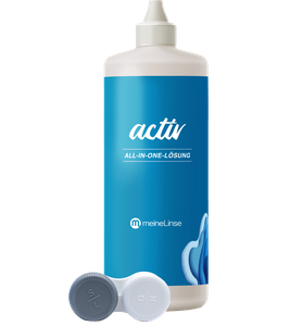 meineLinse activ All-in-One-Lösung Einzelflasche - Ansicht 3