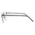 meineBrille 04-96030-01, Schwarz Matt seite