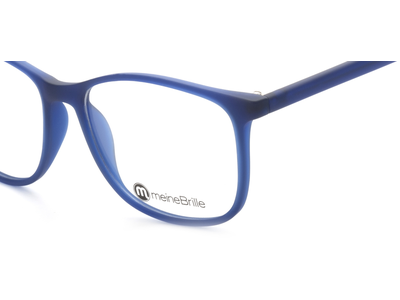 meineBrille Brille Herren meineBrille 04-96000-02, Dunkel Blau Matt Ansicht 3