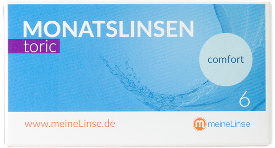 meineLinse Monatslinsen comfort toric 6er - Ansicht 2
