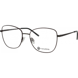 meineBrille Brille Damen meineBrille 04-30040-02, Burgunder/Dunkelgrau matt