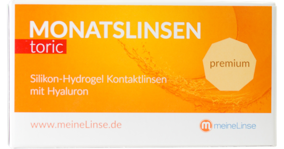 meineLinse Monatslinsen premium toric 6er