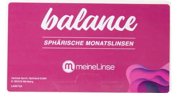 meineLinse balance sphärische Monatslinsen 3er - Ansicht 3