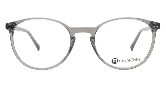 meineBrille 04-12020-02, Hellgrau Front - Ansicht 3
