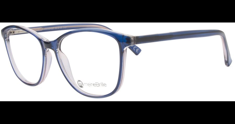 meineBrille 04-96050-02, Dunkel Blau/Blau Havanna links