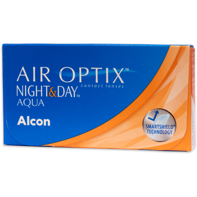 Monatslinsen Sphärisch Air Optix Night&Day Aqua 6er Ansicht 2
