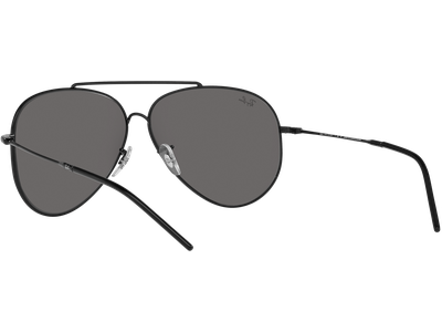 Ray-Ban Aviator Reverse RBR0101S 002/GS Schwarz/Grau 62 - LARGE - Ansicht 5