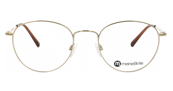 meineBrille 04-20200-01 Gold glänzend Frontansicht - Ansicht 3