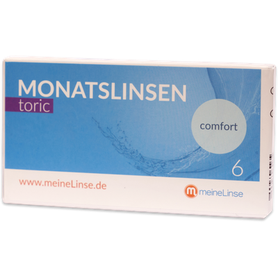  meineLinse Monatslinsen comfort toric 6er Ansicht 2