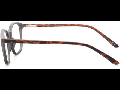 meineBrille 04-96070-02, Grau/Havanna Matt seite