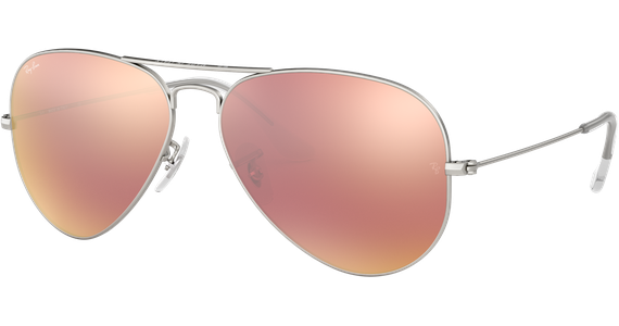 Ray Ban Aviator Flash Lenses RB3025 019 Z2 Silber